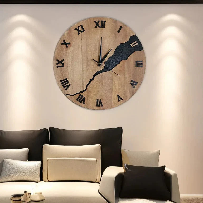 Horloge Bois