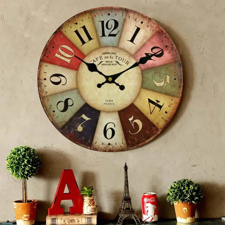 Horloge Murale Vintage
