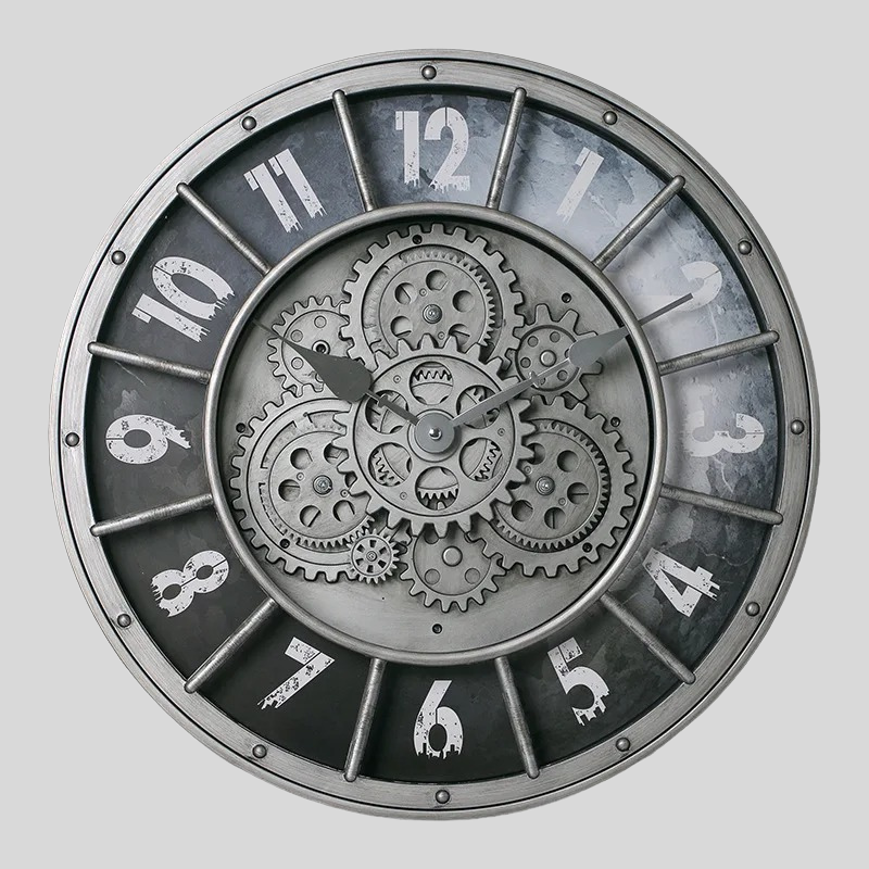 Horloge Engrenage Industrielle