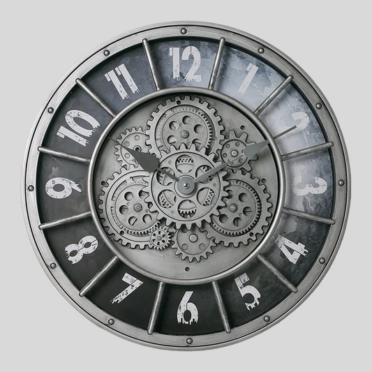 Horloge Engrenage Industrielle