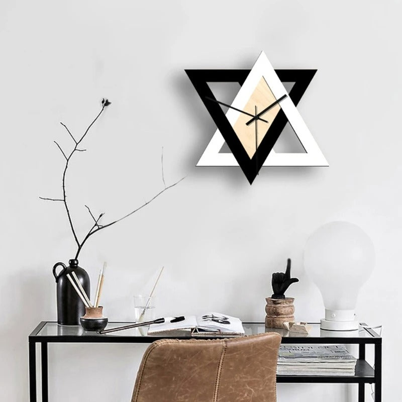 Creatieve wandklok