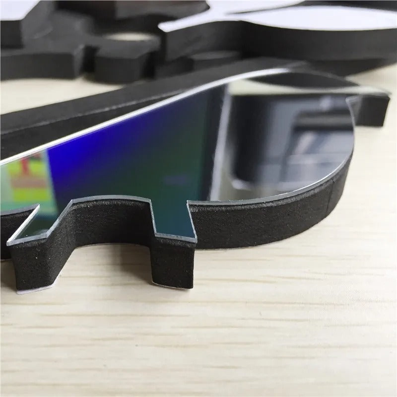 Katten wandklok sticker