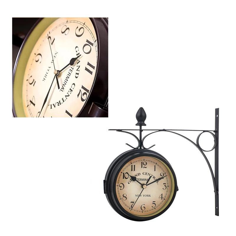 Horloge de Gare Double Face